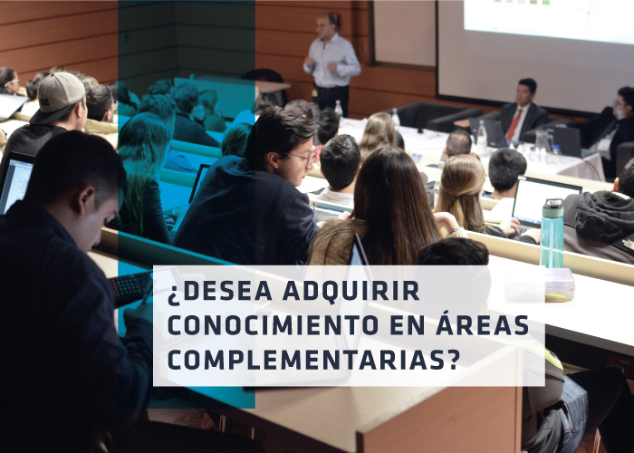 ¿Desea adquirir conocimiento en áreas complementarias? En la Universidad de los Andes cuenta con múltiples oportunidades de hacer opciones académicas de diversas disciplinas