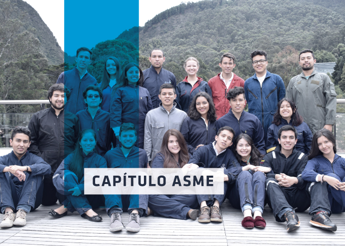 Sea parte del grupo de representantes de ASME en Uniandes