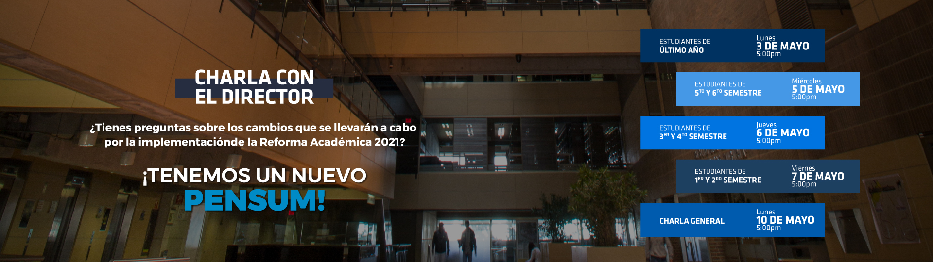 Soluciona las dudas sobre la implementación del nuevo pensum