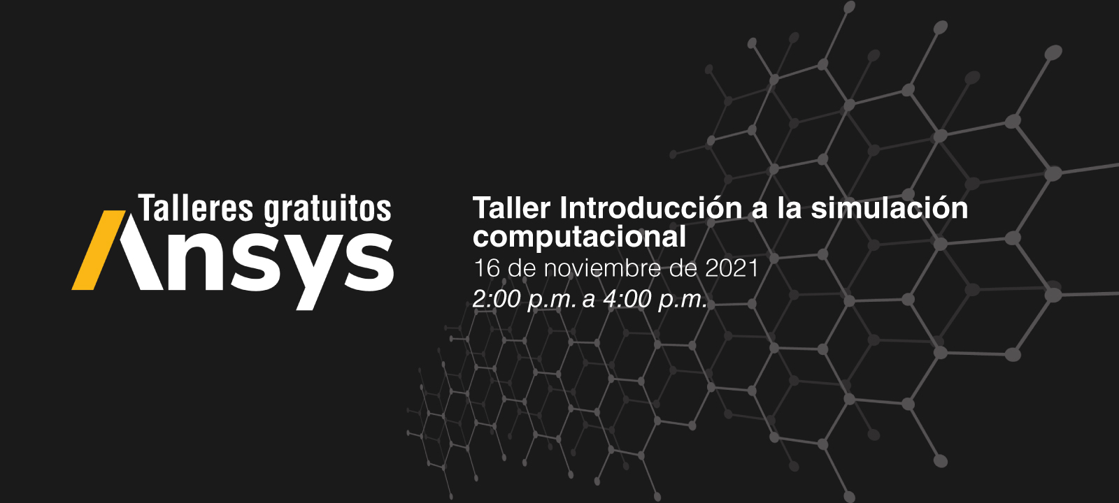 Aprende con Ansys en este taller gratuito