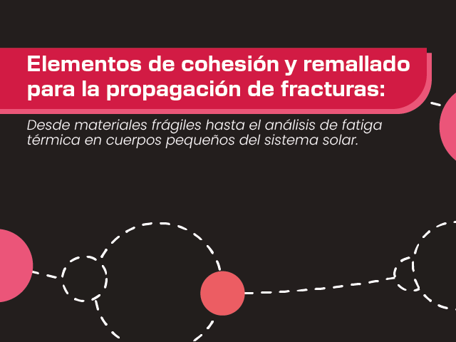 Charla: Elementos de cohesión y remallado para la propagación de fracturas