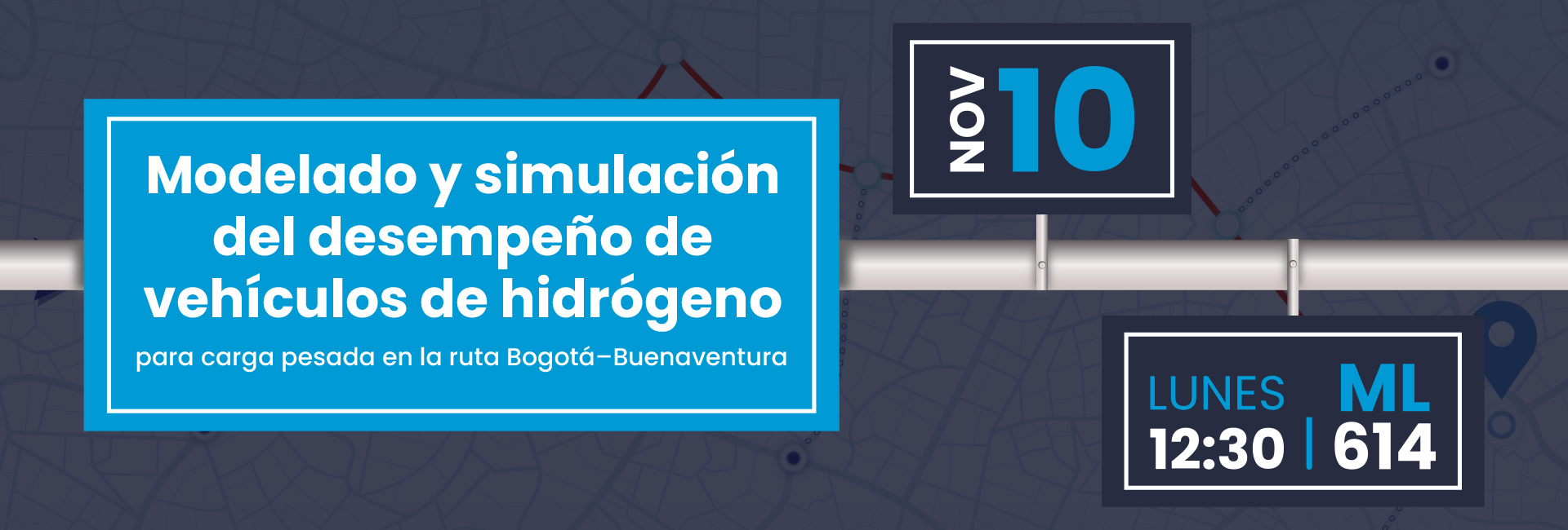 Esteban Lara, charla, Modelado y Simulación del Desempeño de Vehículos de Hidrógeno para Carga Pesada en la Esteban Lara, charla, Modelado y Simulación del Desempeño de Vehículos de Hidrógeno para Carga Pesada en la