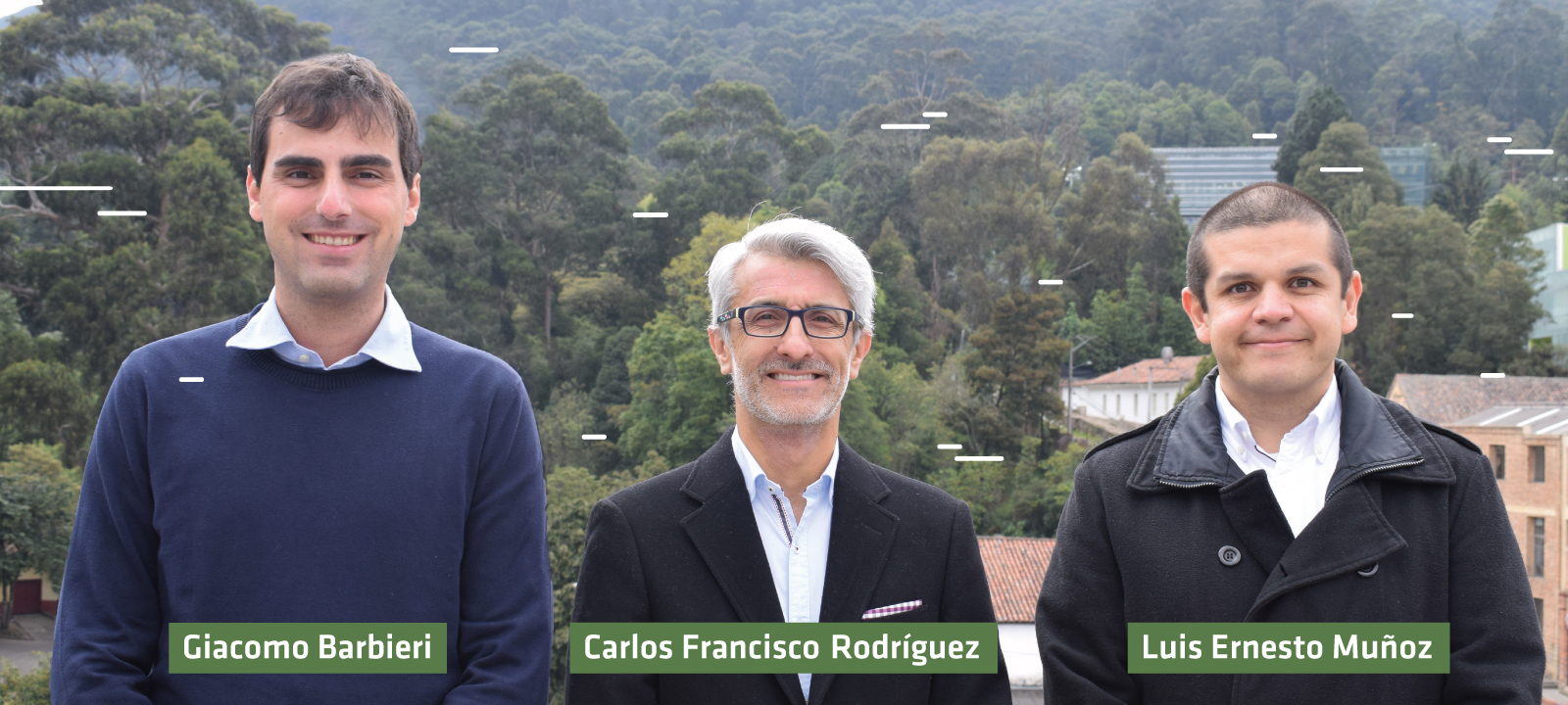 Profesores grupo de investigación Dinámica de Maquinaria de la Universidad de los Andes | Uniandes