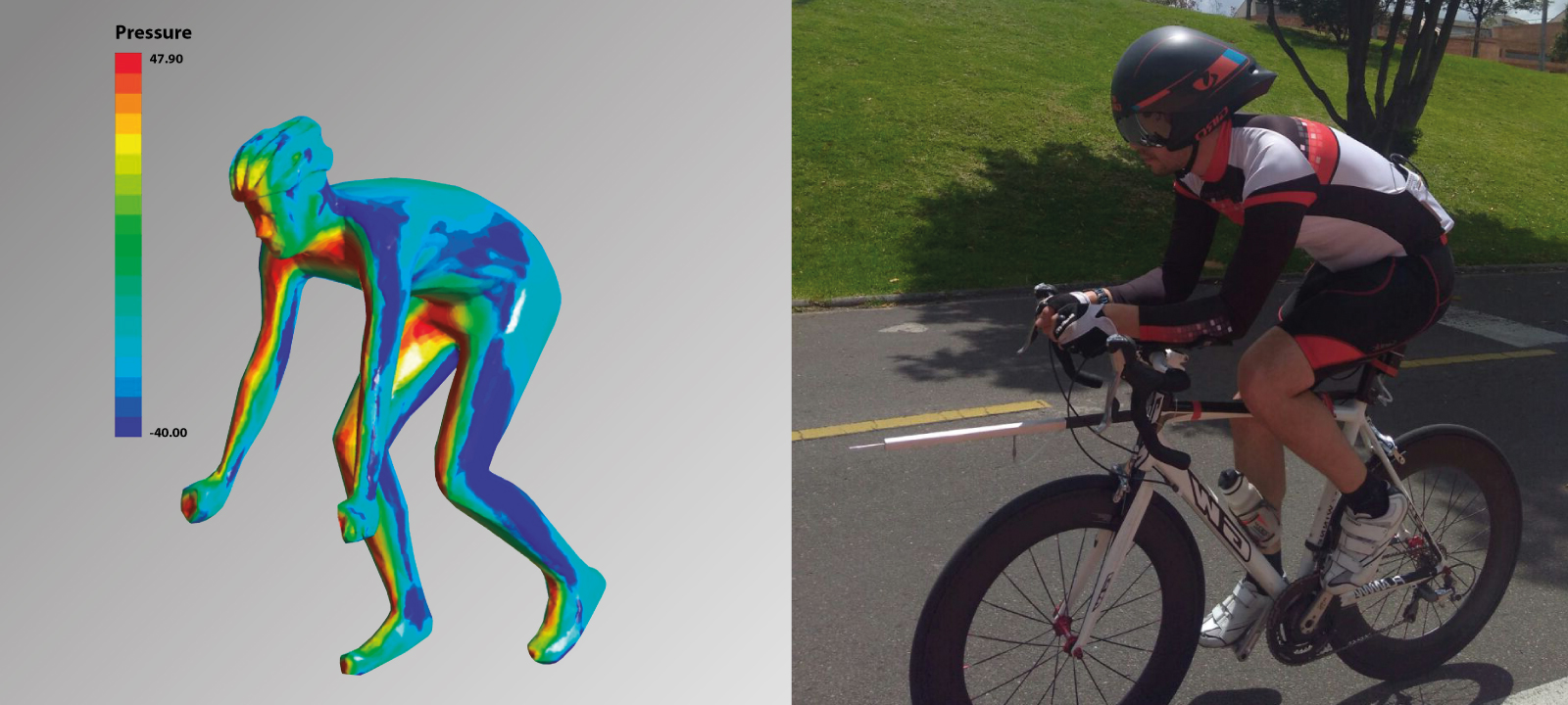 Evaluación de desempaño en ruta para diferentes posturas del ciclista y sus equipamiento | Uniandes