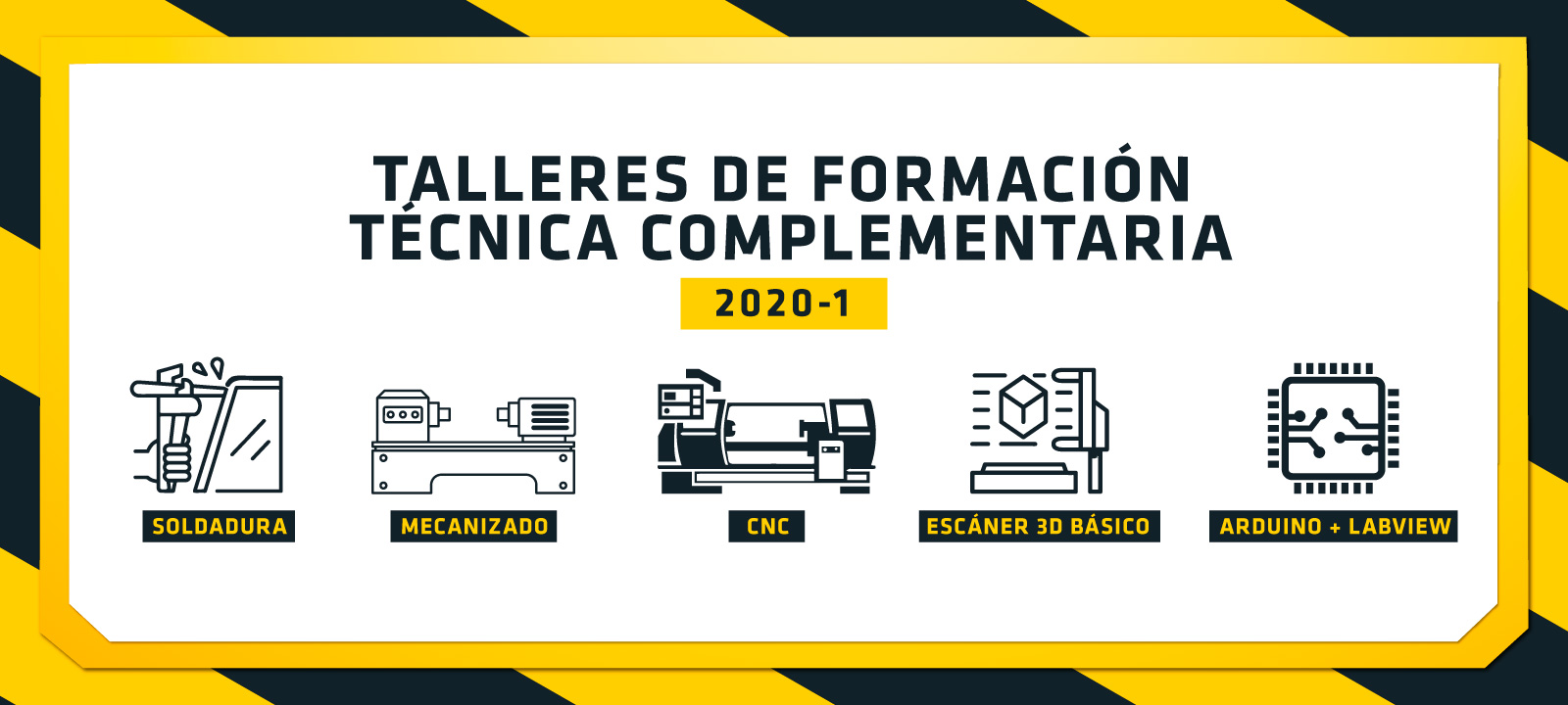 Talleres ofrecidos por el Departamento de Ingeniería Mecánica