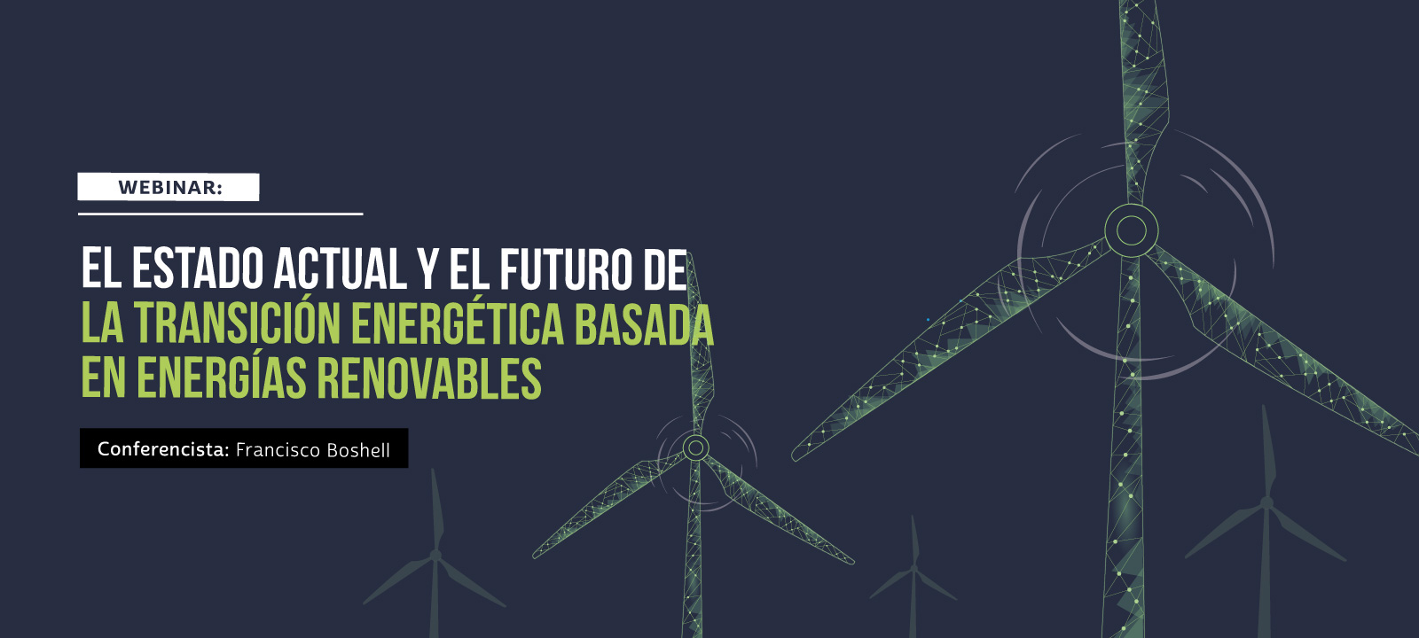 No se pierda el webinar de Francisco Boshell 