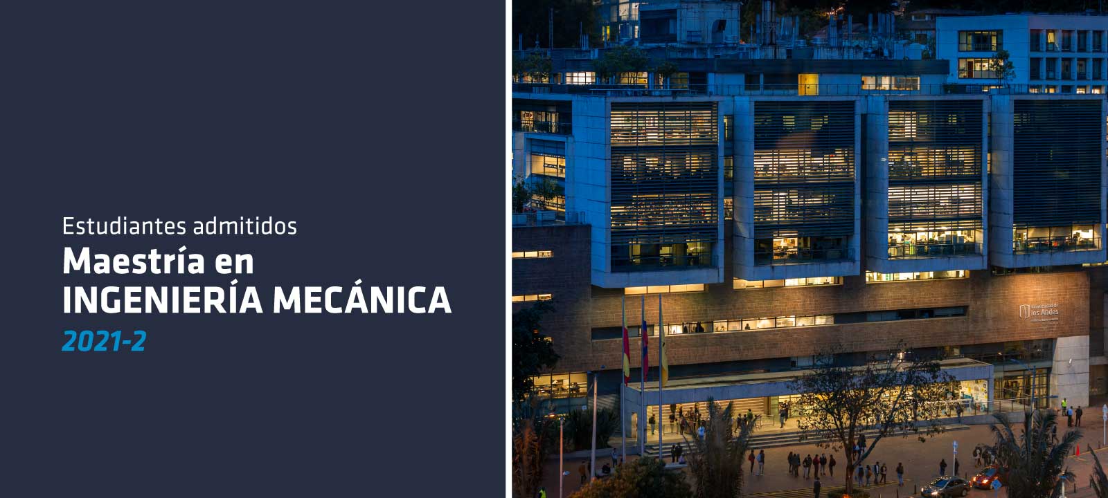 Listado de admitidos para el periodo 2021-2