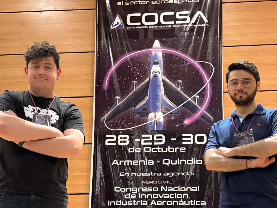 Estudiantes IMEC de Uniandes destacan en el primer Congreso Internacional de Ciencias Aeroespaciales (CICA 2024)