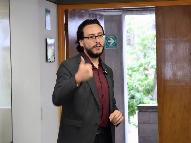 Efraín Rodríguez, egresado del Departamento de Ingeniería Mecánica, Uniandes
