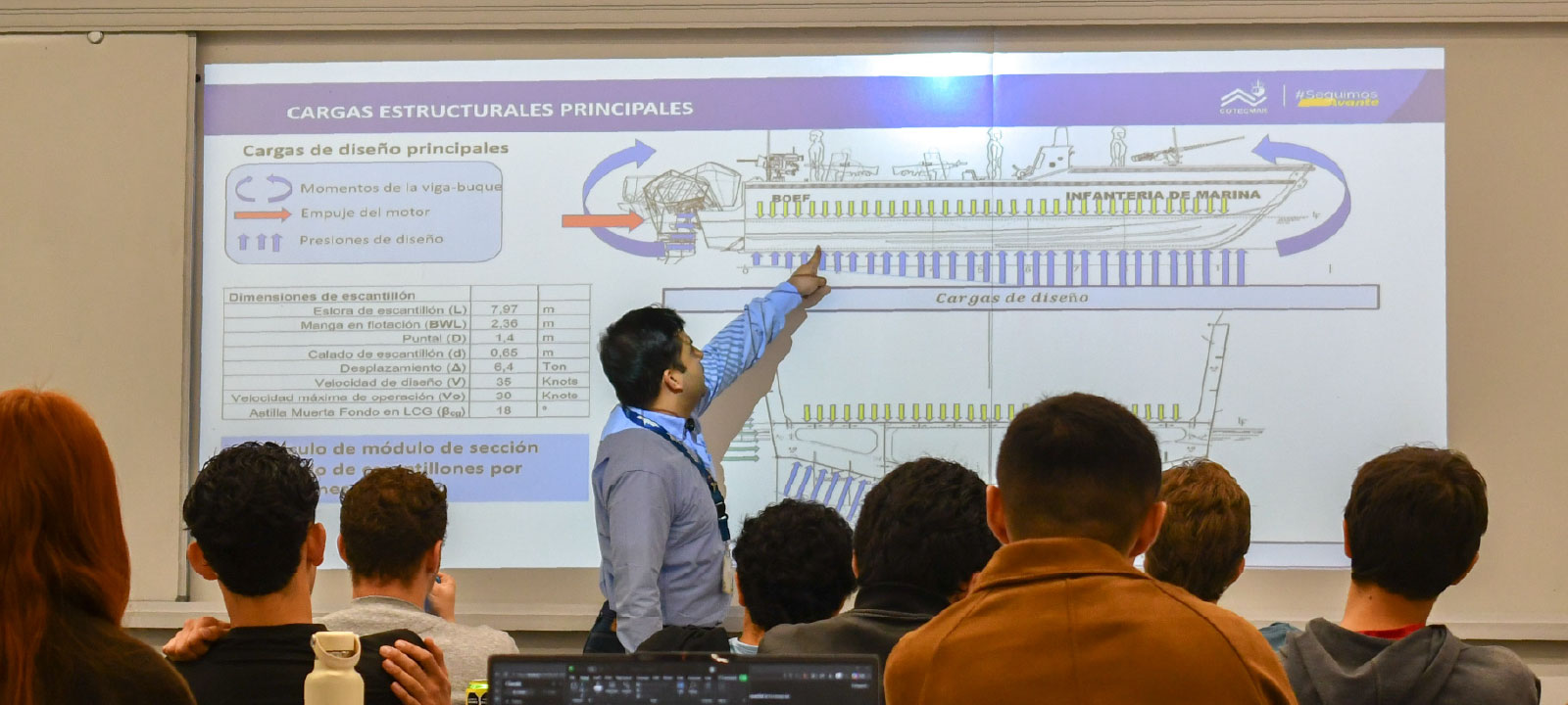 De la Ingeniería Mecánica al diseño naval: David Ricardo Alvarado compartió su experiencia en Cotecmar De la Ingeniería Mecánica al diseño naval: David Ricardo Alvarado compartió su experiencia en Cotecmar