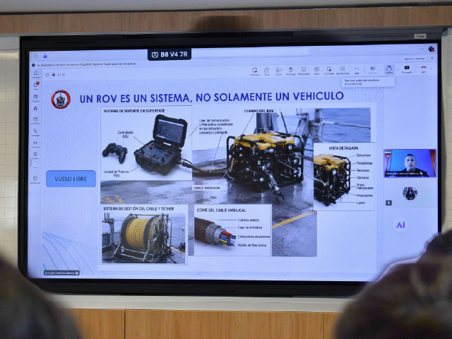 Charla Usos ROV, Ingeniería Mecánica, Uniandes