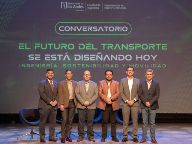 Foro El futuro del transporte se está diseñando hoy, Ingeniería Mecánica, Uniandes