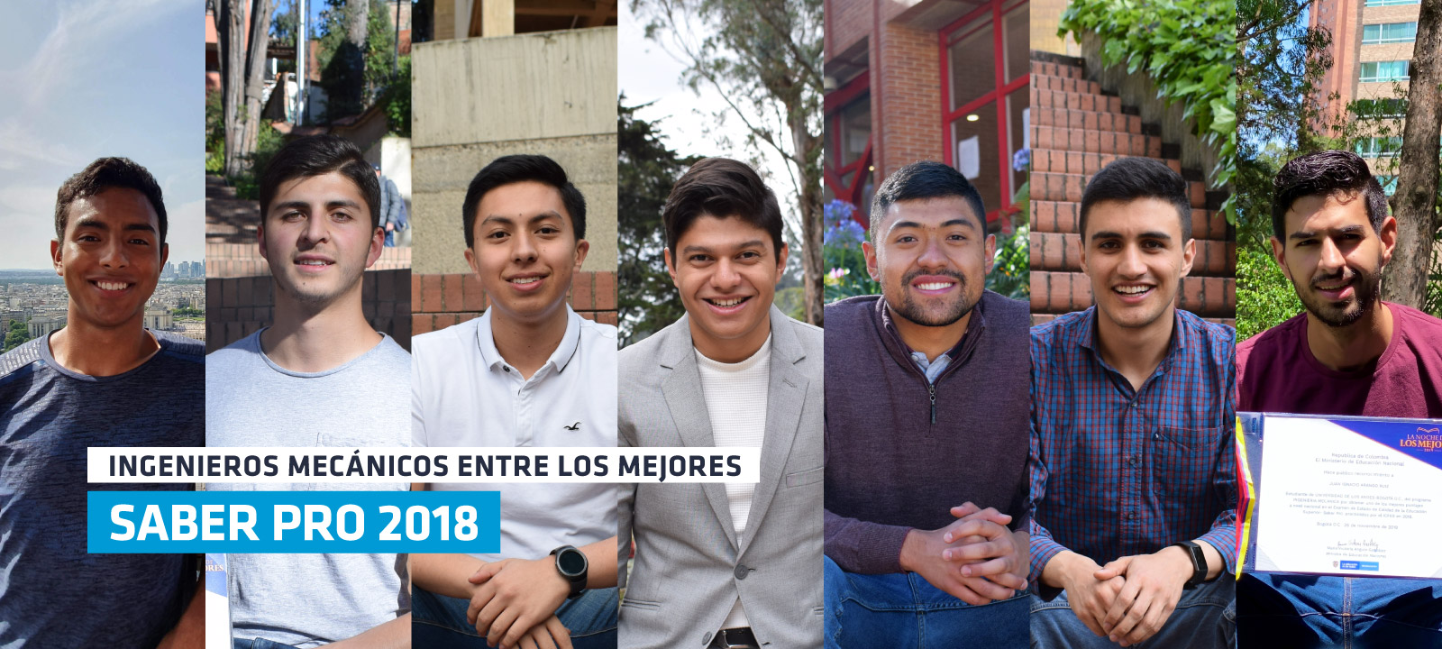 Estudiantes de Ingeniería Mecánica Uniandes descatan en la prueba saber pro 2018