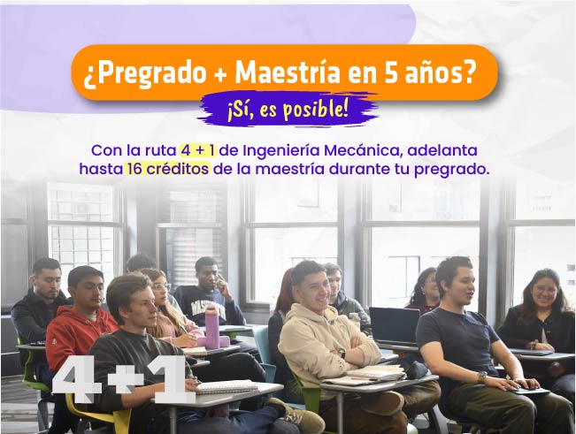 Programa 4+1, Ingeniería Mecánica